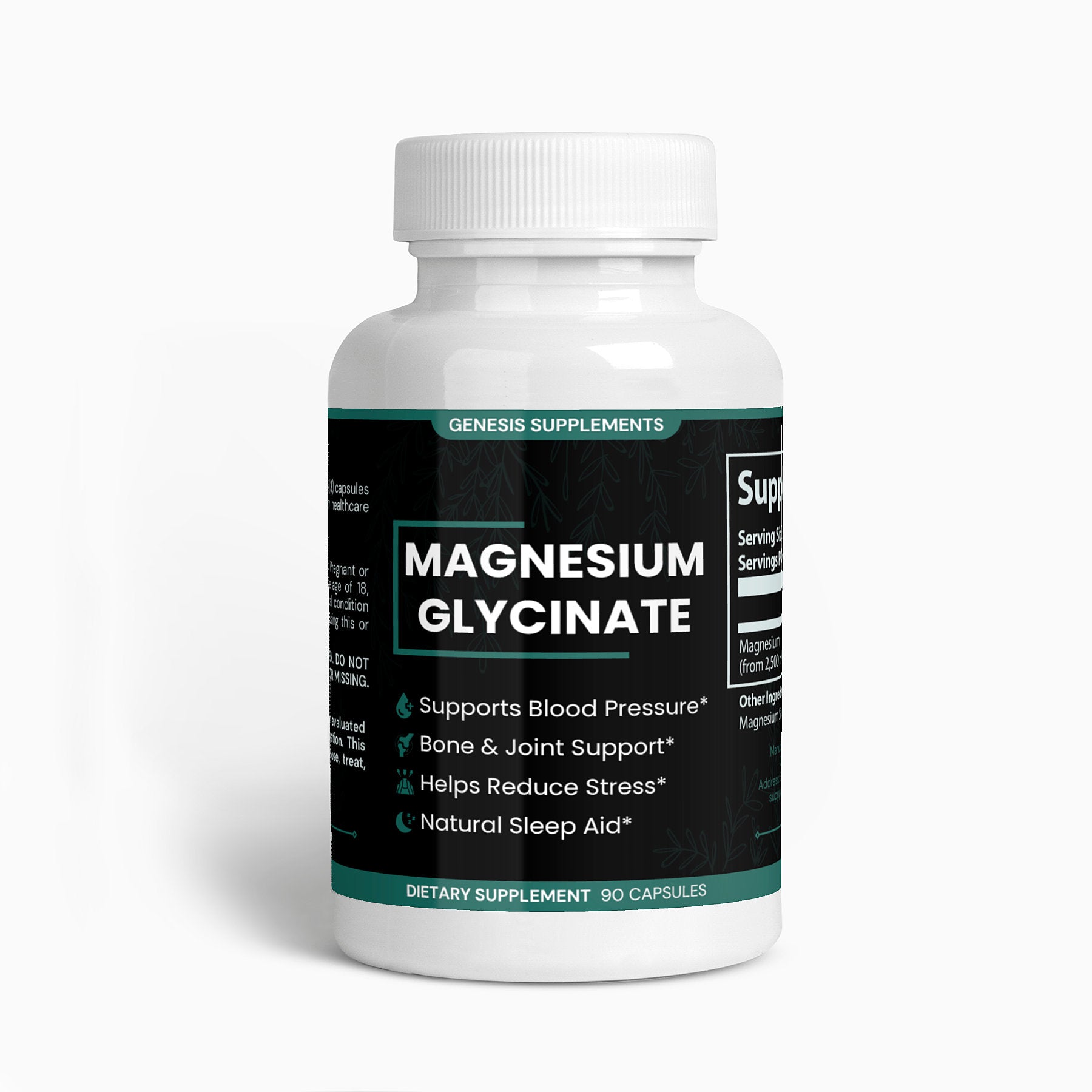 Sleep Better, Feel Calmer: Premium Magnesium Glycinate Supplement