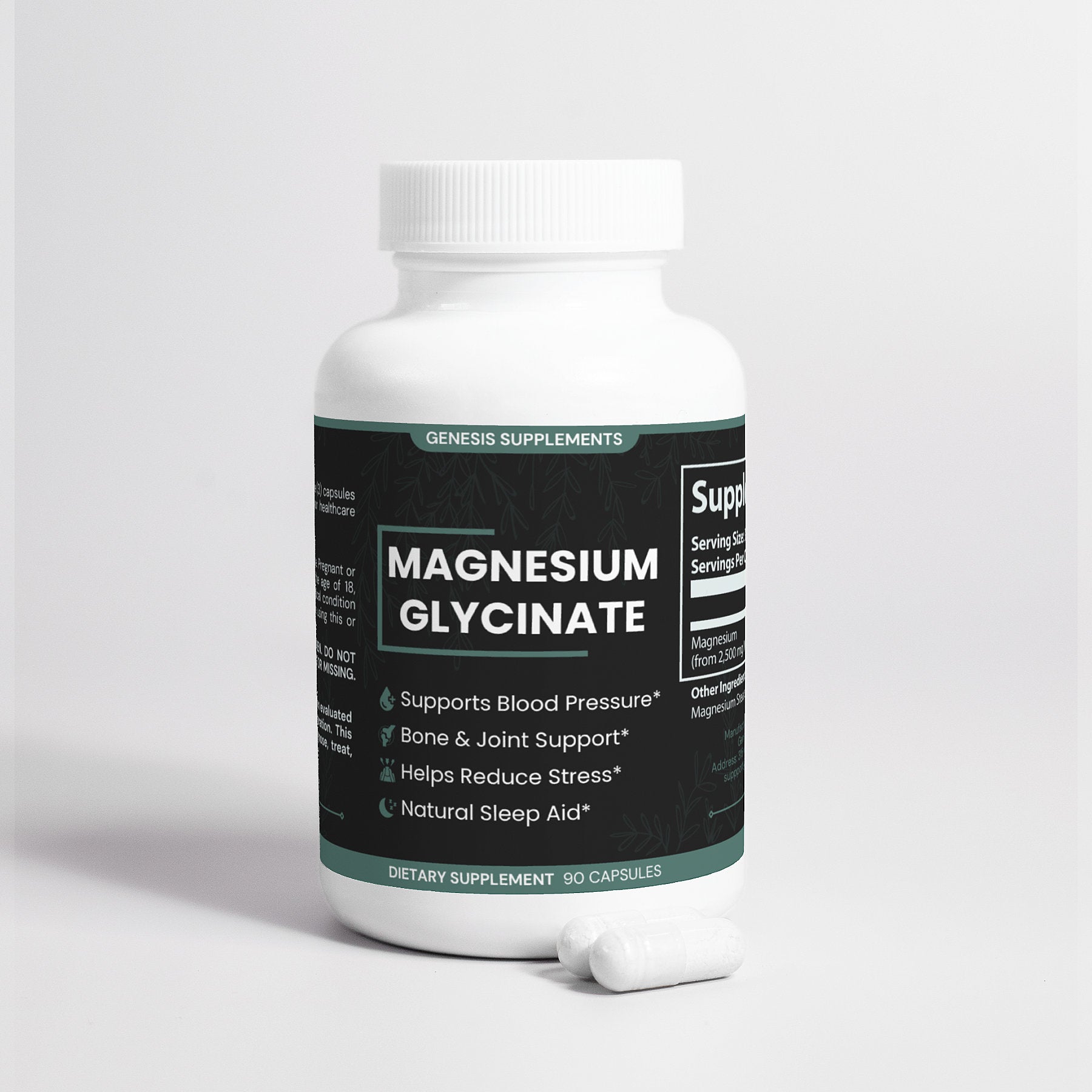 Sleep Better, Feel Calmer: Premium Magnesium Glycinate Supplement