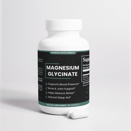 Sleep Better, Feel Calmer: Premium Magnesium Glycinate Supplement