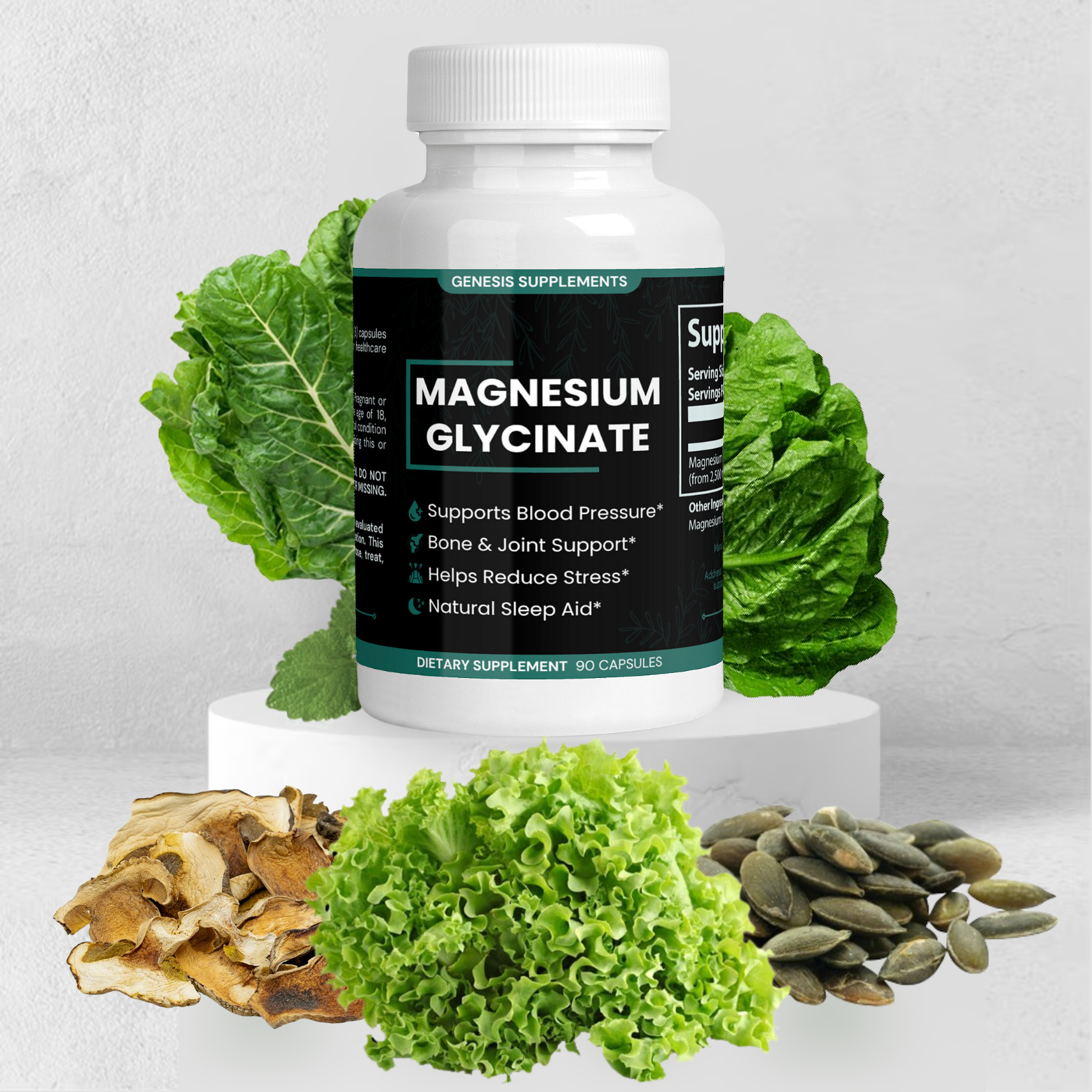 Sleep Better, Feel Calmer: Premium Magnesium Glycinate Supplement